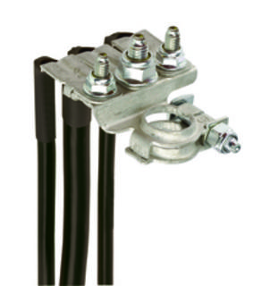 Distribution Terminal Negative x3 output+