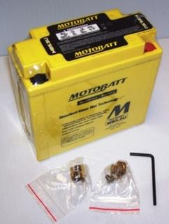 Motorcycle Battery MB5.5U Motobatt Quadflex Battery