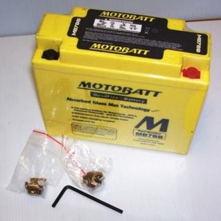 Motorcycle Battery MB7BB Motobatt Quadflex Battery