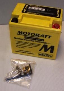 Motorcycle Battery MBTZ7S Motobatt Quadflex Battery
