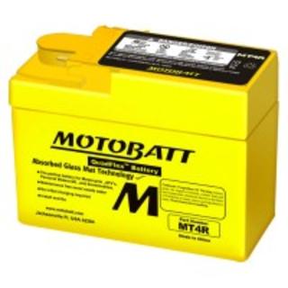 Motorcycle Battery MT4R Motobatt Quadflex Battery