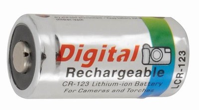 CR123A Rechargeable Li-Ion Battery