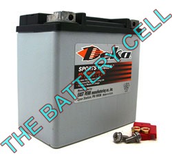 ETX14L 12a/h 220/410cca Dry Cell BIG ENGINE Motorcycle battery