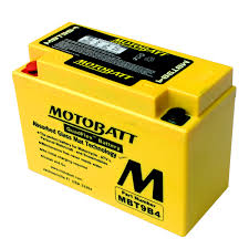 MBT9B4 Motorcycle Battery Motobatt Quadflex Battery