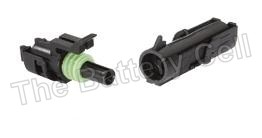 Waterproof Wire connectors 1-way Male + Female 20a PKT