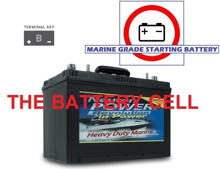 Neuton Power M27 830CCA Marine Starting Battery