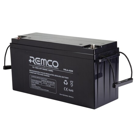 12V 150ah BATTERY SLA, VRLA, AGM sealed REMCO