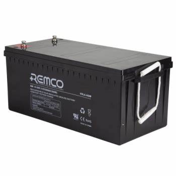 12V 200ah SLA, VRLA, AGM sealed Battery REMCO