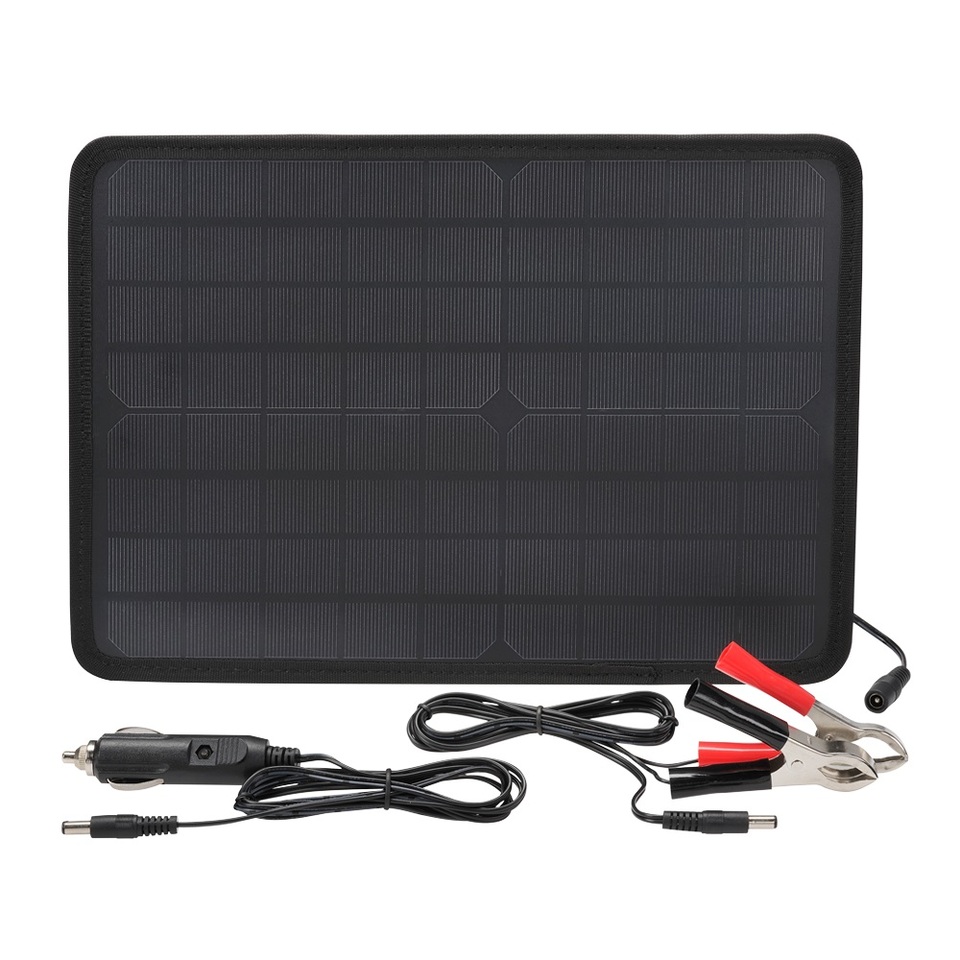 Monocrystalline 12V 10W Battery Maintainer Solar Panel (FREE DELIVERY)