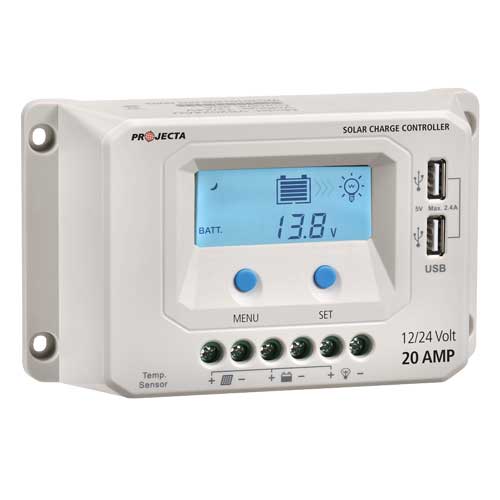 Automatic 12/24V 20A 4 Stage Solar Charge Smart Controller