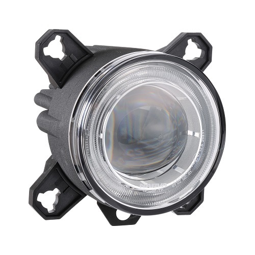 9-33V L.E.D HIGH BEAM HEADLAMP ASSEMBLY WITH DRL AND POSITION LIGHT 90MM DIAMETER single (free delivery)