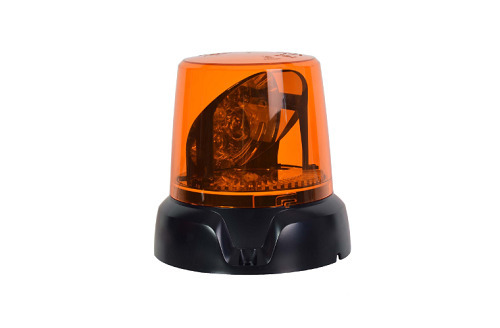 12/24V Aeromax L.E.D AMBER Rotating Beacon, 3 bolt mount