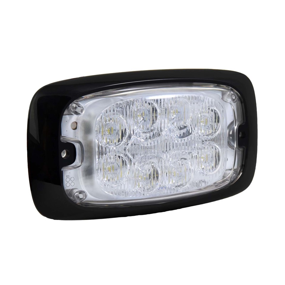 12/24V 8 L.E.D WARNING LIGHT (AMBER) WITH 16 FLASH PATTERNS (free delivery)