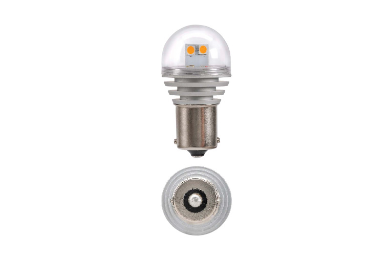 JW Speaker HIGH OUTPUT LED P21W BA15S 6000K White Reverse Light Bulbs