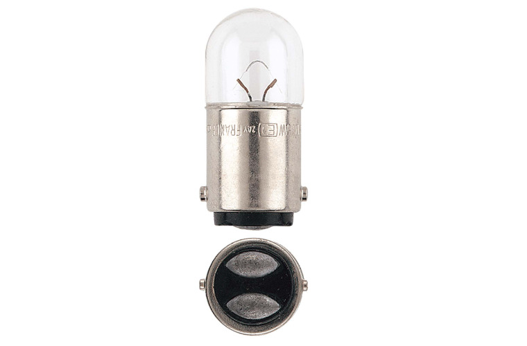 24V 5W R5W BA15D INCANDESCENT GLOBES -BOX 10 (FREE DELIVERY)