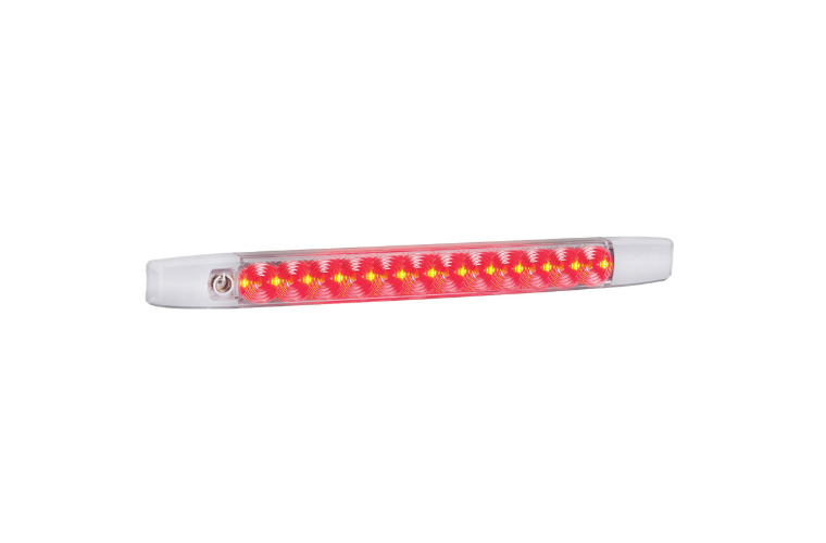 12V DUAL COLOUR L.E.D STRIP LAMP WHITE/RED