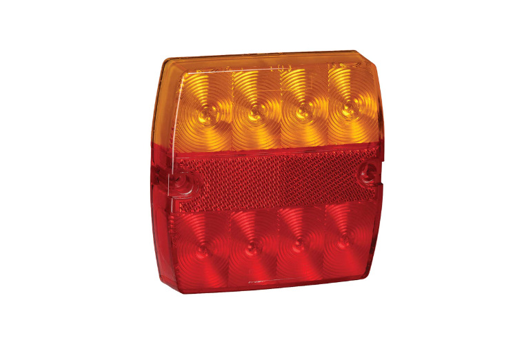 12V MODEL 34 LED SLIMLINE REAR COMBINATION LAMP WITH LICENCE PLATE LAMP (FREE DELIVERY)