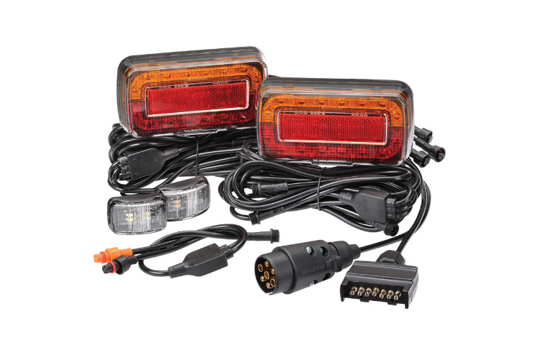 12V MODEL 37 LED 'PLUG AND PLAY' TRAILER LAMP KIT (SUBMERSIBLE) FOR BOAT TRAILERS (FREE DELIVERY)