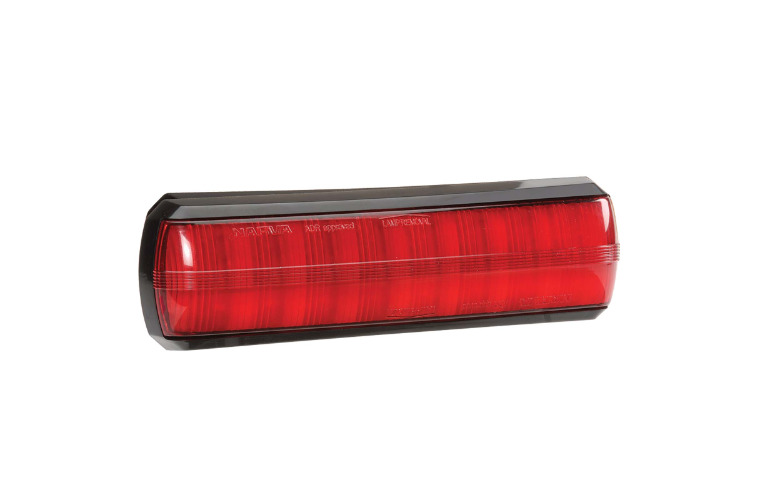 10-30 VOLT LED SLIMLINE REAR STOP-TAIL LIGHT -RED (FREE DELIVERY)