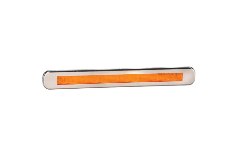 9-33V MODEL 39 LED REAR DIRECTION INDICATOR LAMP STAINLESS STEEL COVER