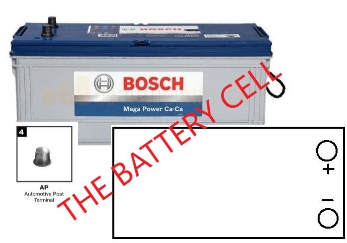 N120 MF BOSCH 900CCA Commercial Battery