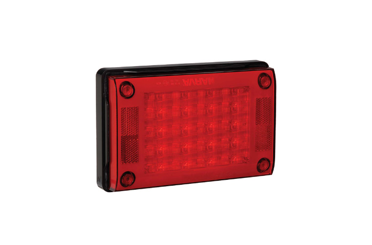 9-33 VOLT MODEL 48 LED REAR STOP-TAIL LAMP RED (FREE DELIVERY)