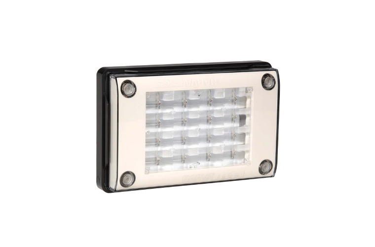 9-33 VOLT MODEL 48 LED WHITE REVERSE LAMP FOR HORIZONTAL MOUNTING (FREE DELIVERY)