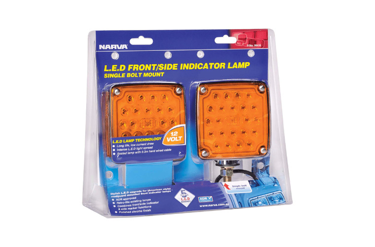 12 VOLT MODEL 54 COMBINED LED FRONT AND SIDE DIRECTION INDICATOR LIGHT PACK (FREE DELIVERY)