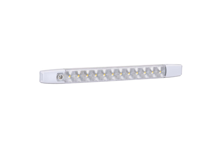 12V DUAL COLOUR LED STRIP LAMP WHITE-BLUE WITH TOUCH SWITCH