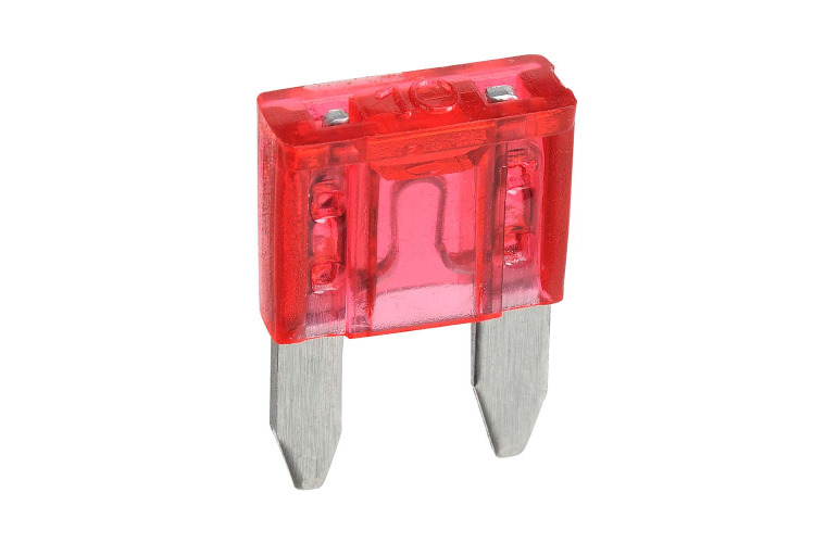 10 AMP RED MINI BLADE FUSE (Blister pack of 5)