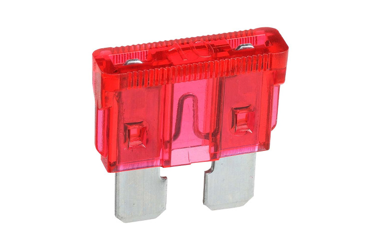 10 AMP RED STANDARD ATS BLADE FUSE (Blister pack of 5)
