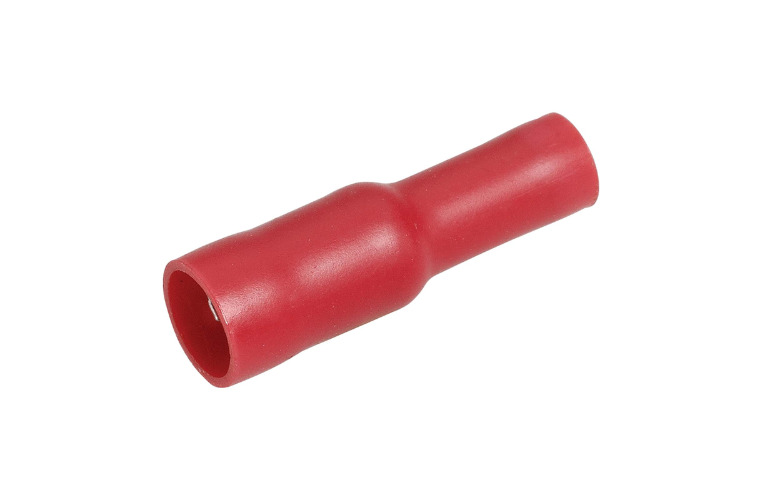 4.0MM FEMALE BULLET TERMINAL RED
