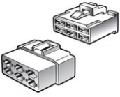 6 WAY QUICK CONNECTOR HOUSING