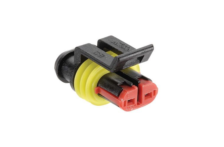 2 WAY MALE AMP SUPER SEAL CONNECTOR HOUSING (10 pack)