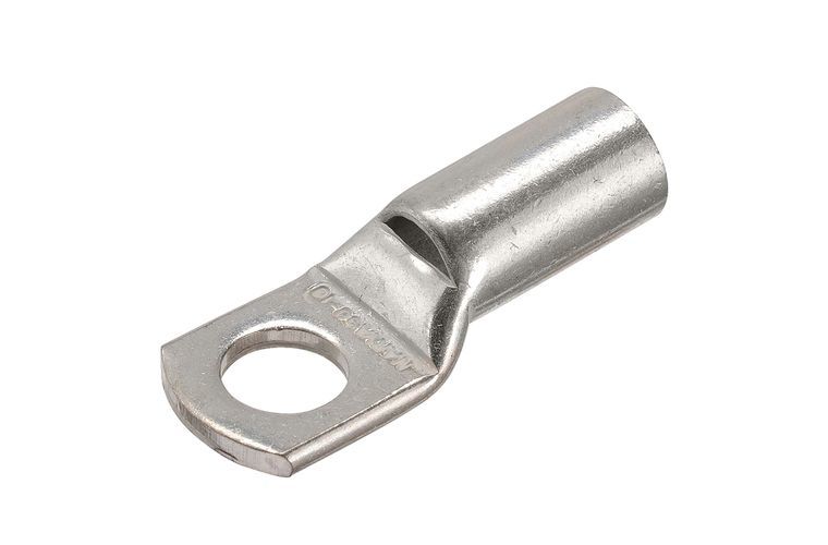 50MM2, 8MM STUD STRAIGHT BARREL CABLE LUG (Pack of 10)