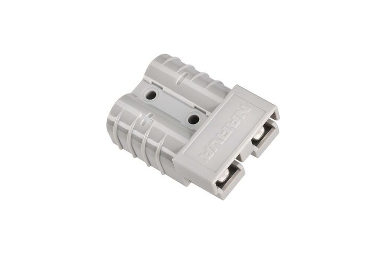 HEAVY-DUTY 50 AMP CONNECTOR HOUSING GREY -COPPER