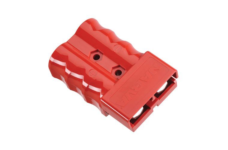 HEAVY-DUTY 350 AMP CONNECTOR HOUSING RED -COPPER
