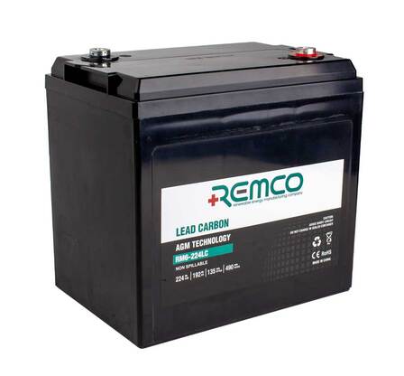 6V 224AH Lead Carbon AGM Deep Cycle Battery