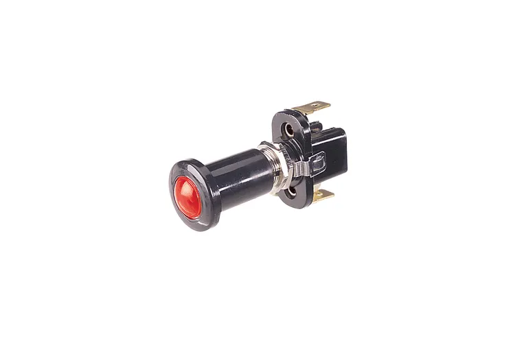 Illuminated Off/On Push/Pull Switch (Red)