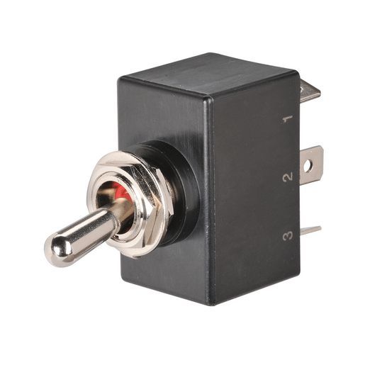 On/On Waterproof Heavy-Duty Toggle Switch