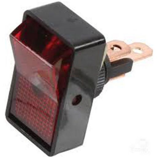 Illuminated Off/On Rocker Switch (Red)