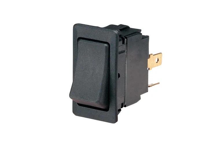 Off/Momentary (On) Heavy-Duty Rocker Switch