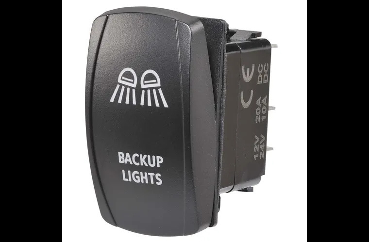 12/24V Off/On LED Illuminated Sealed Rocker Switch with 