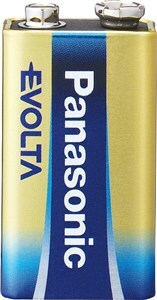 Panasonic Evolta 9V Battery - Single