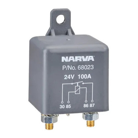 24V 100A NORMALLY OPEN 4 PIN HEAVY DUTY RELAY