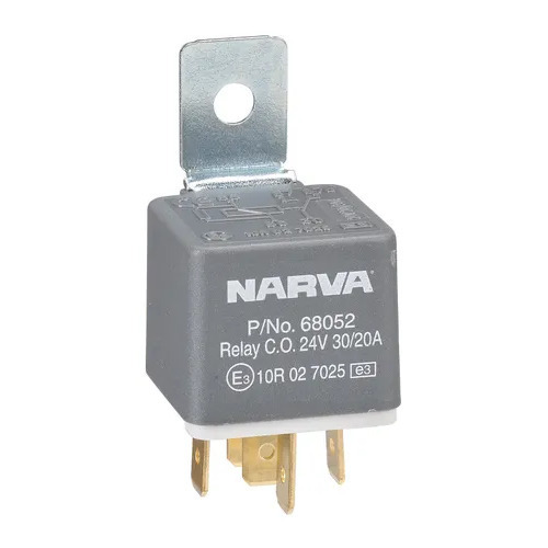 24V 30A-20A CHANGE-OVER 5 PIN RELAY WITH RESISTOR