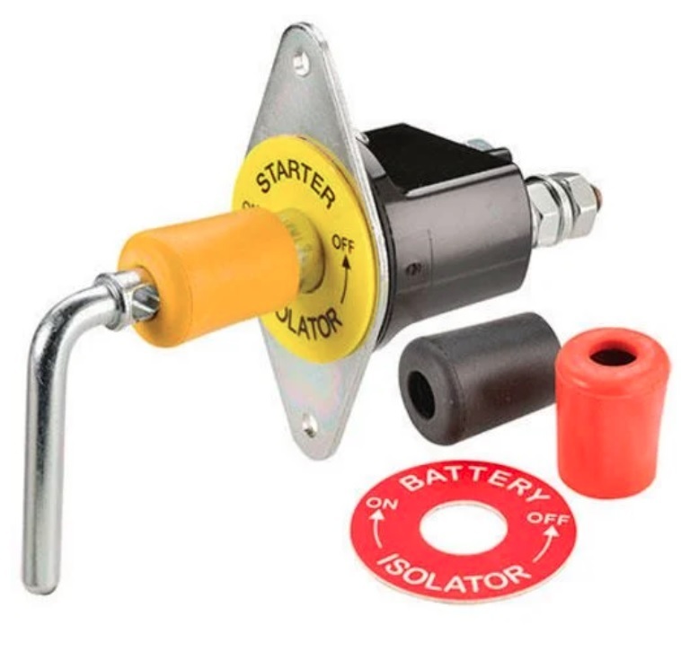 Battery Master Switch Lever Type with Lock-Out