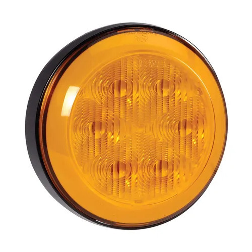 24 Volt LED School Bus Warning Lamp -Amber