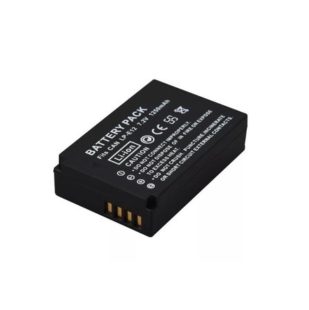 LP-E12 CAMERA BATTERY CANON 7.2V 1250MAH