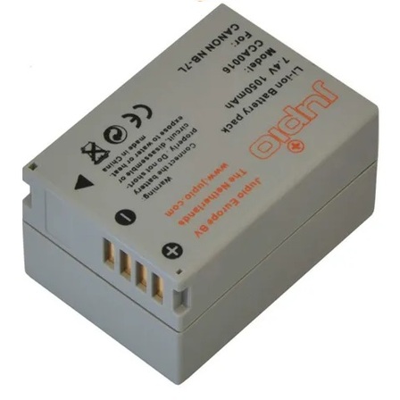 AboutBatteries Batteria Sostitutiva Per Canon Powershot G11 – 7.4V, 1050mAh, Li-Ion